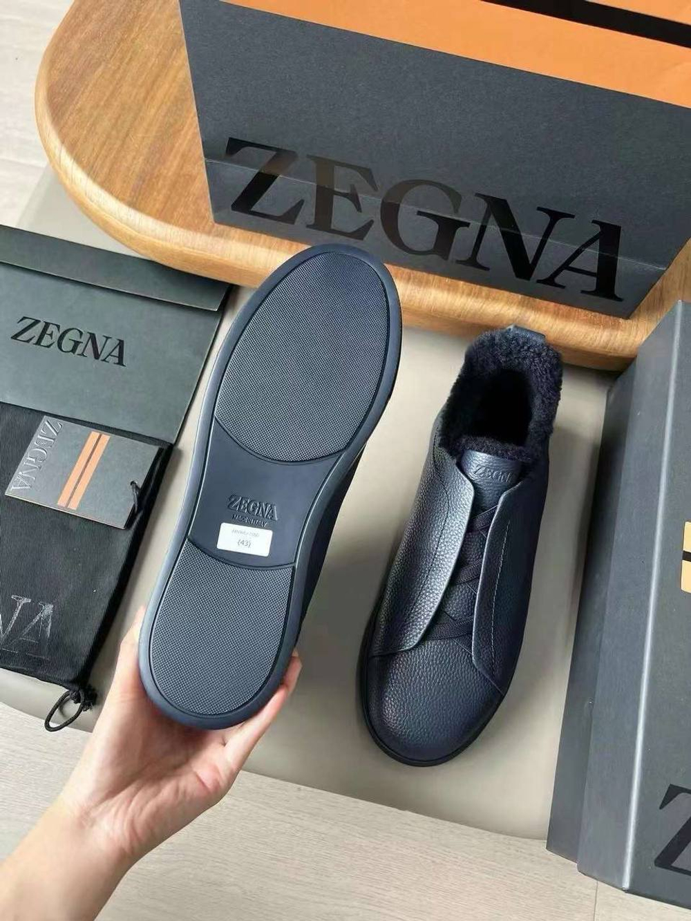 Кеды Zegna