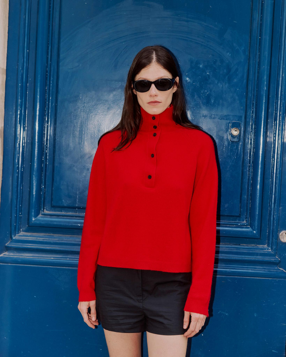 Свитер 100% Cashmere 01, Красный