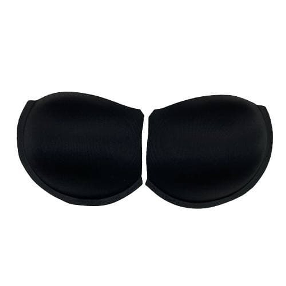 Чашечки без push-up черные (75А-70В)