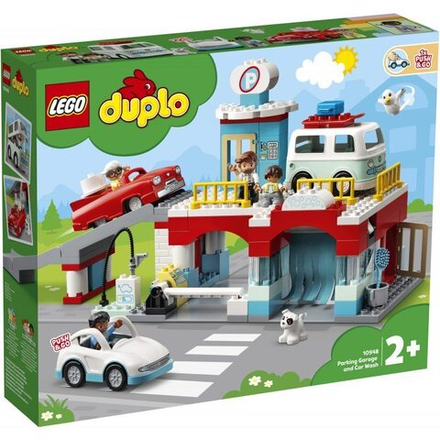 Конструктор LEGO DUPLO Town - Многоэтажная автостоянка и автомойка 10948