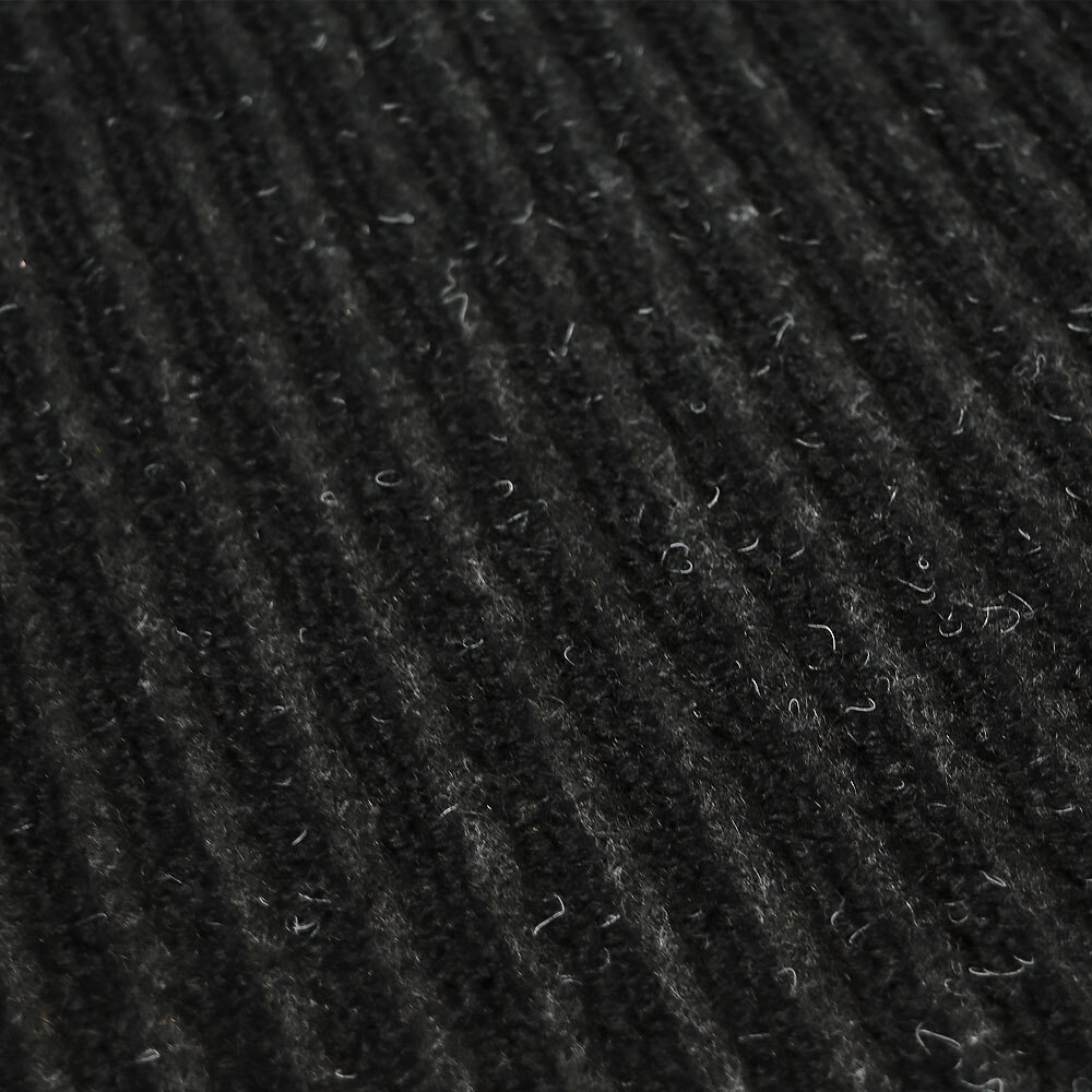 Коврик 80*120см влаговпитывающий ребристый, темно-серый