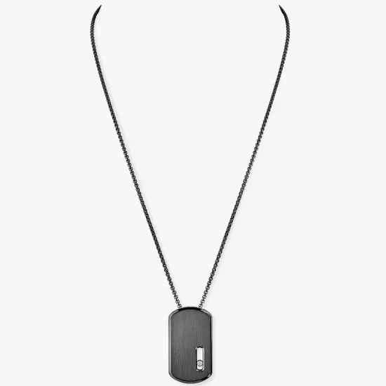 Messika Move Titanium pendant necklace large