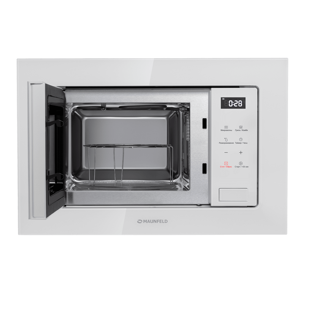 Микроволновая печь встраиваемая MAUNFELD MBMO820SGW10