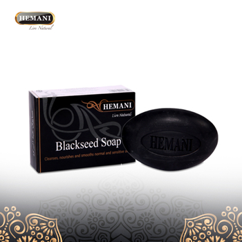 Мыло Hemani BlackSeed Soap с маслом черного тмина 75 г
