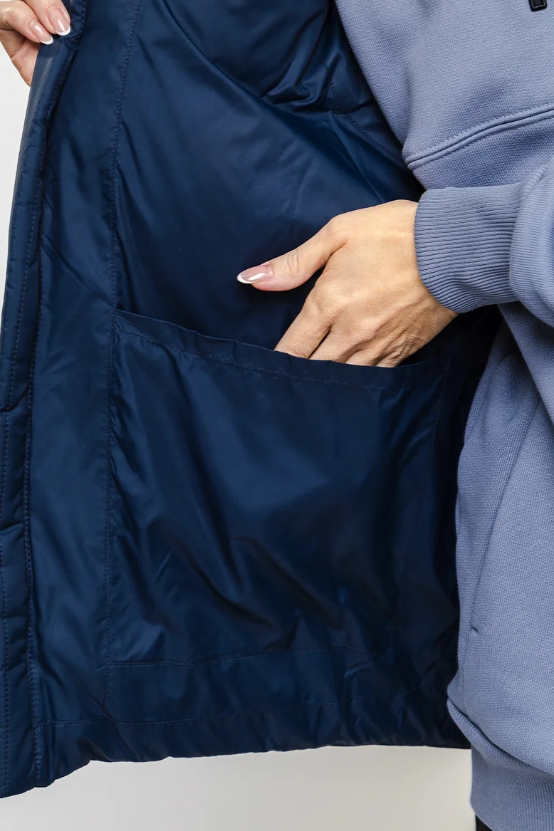 Жилет "НОХО" утеплённый, унисекс, цвет "Полярная ночь"