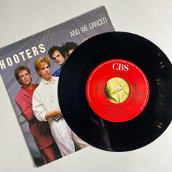 Винтажная виниловая пластинка LP The Hooters And We Danced (Holland 1985) 7 дюймов, 45 RPM, Single