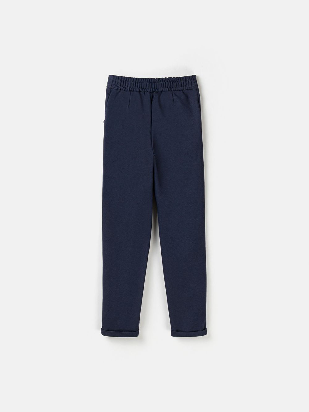 Брюки зауженные "Синие" для девочки 7+