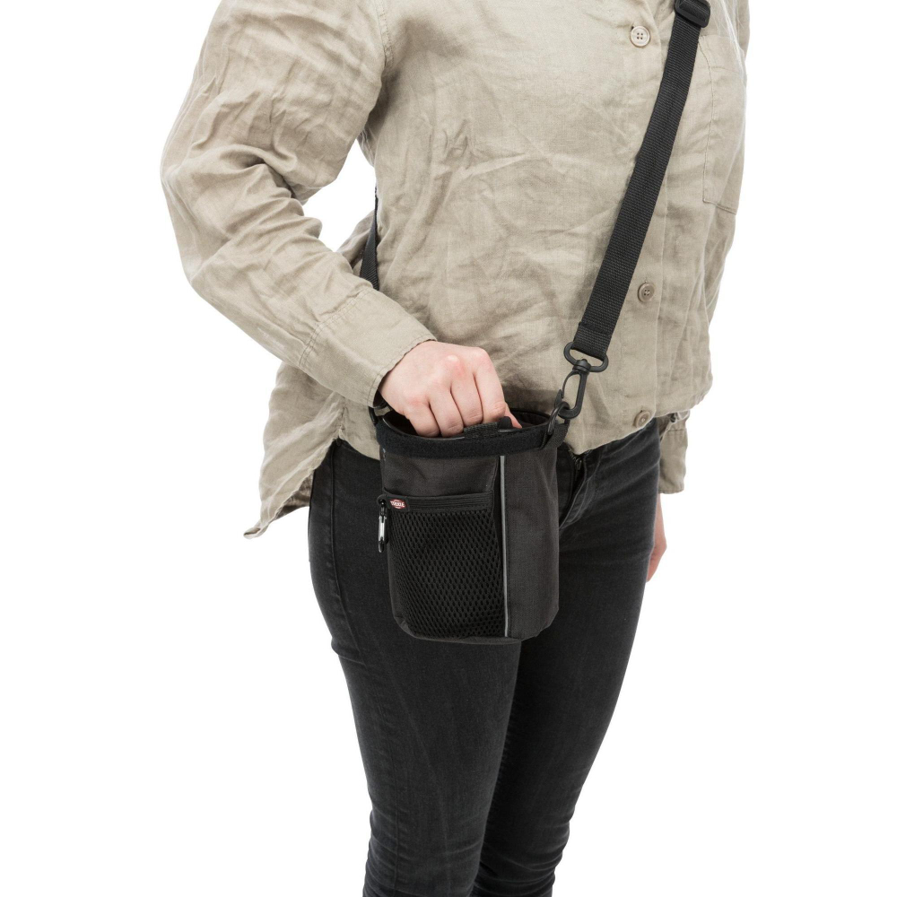 Емкость для корма Trixie Multi Twist , 100 г, черный/серый
