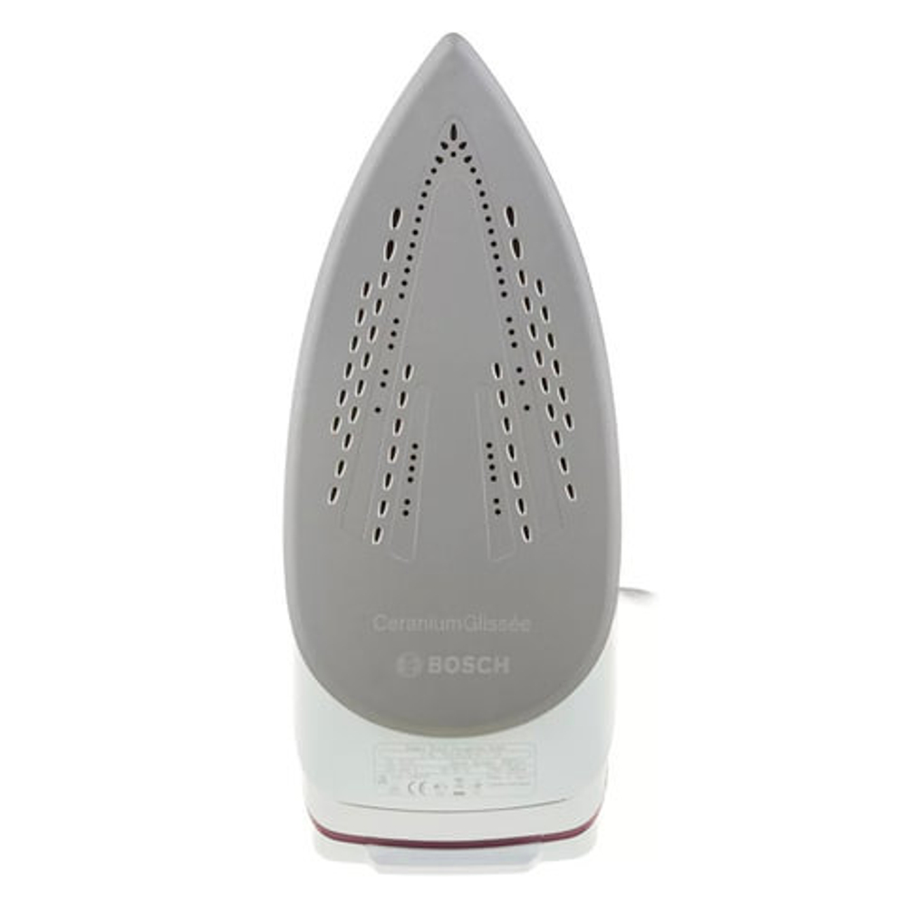 Утюг BOSCH TDA5028110, 2800 Вт, алюминиевая поверхность, автоотключение, самоочистка, антикапля, розовый