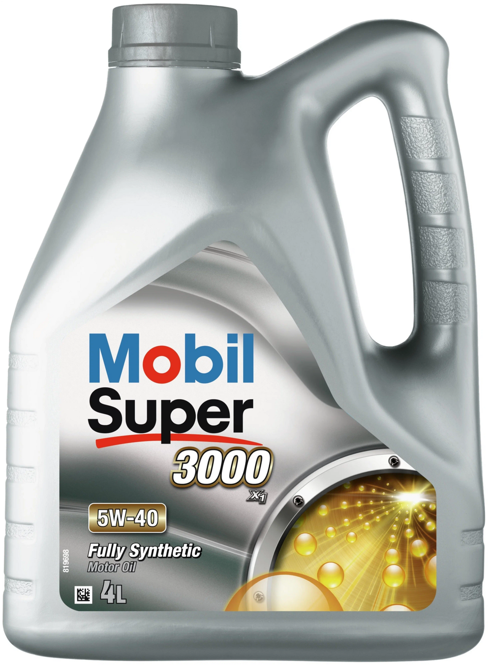 Моторное масло Mobil Super 3000 X1 5W-40, синтетическое, 4 л