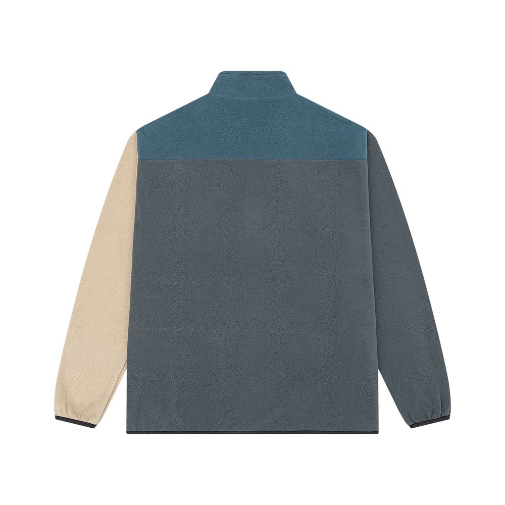 Толстовка Ymkashix Zip Colorblock Ranger пыльносиний/песочный/серый