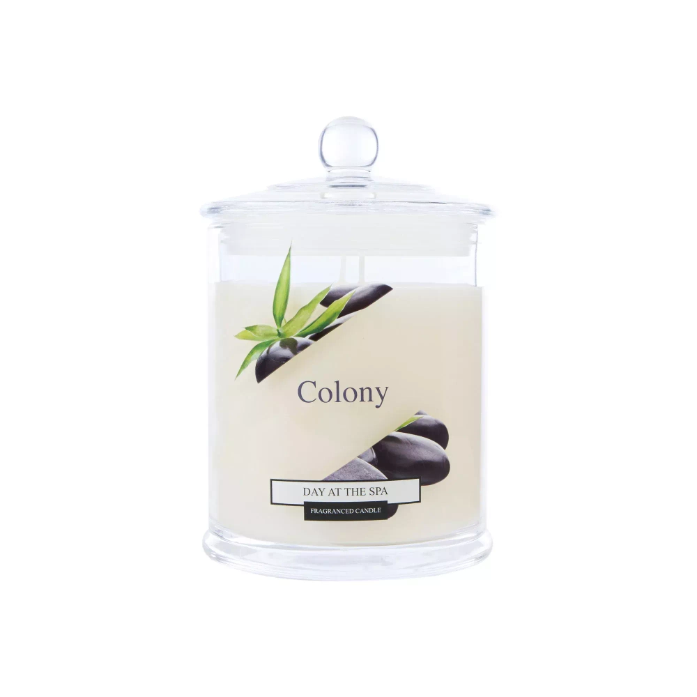 Wax Lyrical - Ароматическая свеча Colony 10х14,3см 48ч День в СПА / артикул   COL0207  / GTIN 5015802229349
