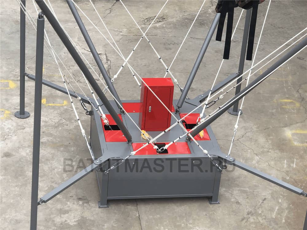 Батут-банджи «Полёт», 4-местный, 5×5×5 м