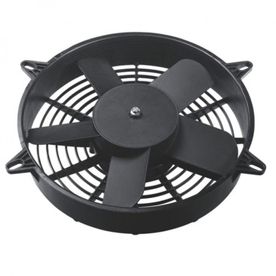 Электровентилятор 24 В, 280 мм, 190 Вт, тип A-от радиатора/всасывание, 2300 м3/час, 5 лопастей прямые с пластиковой решеткой