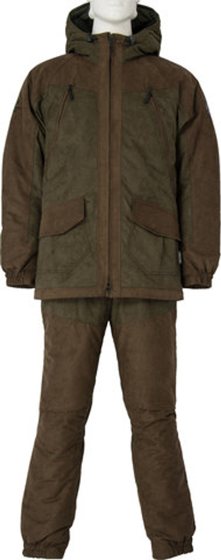 Костюм мужской демисезонный "Stalker Zamsha" -15 ХСН темный хаки