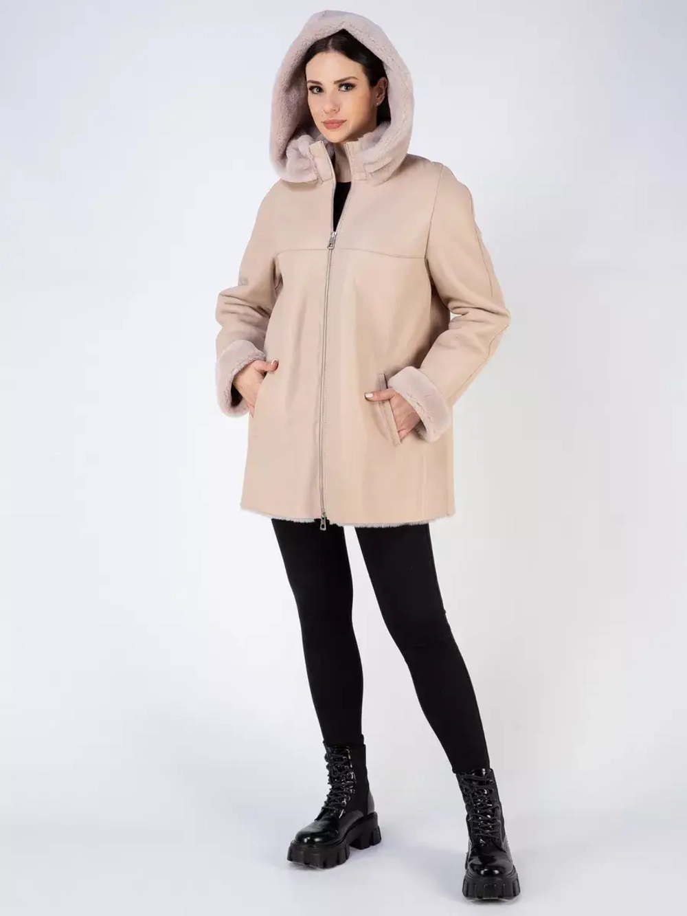 Дубленка натуральная зимняя Турция