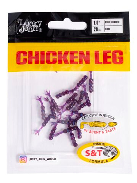 Слаги съедобные искусственные LJ Pro Series Chicken Leg 1,0in (02.54)/S63 20шт.