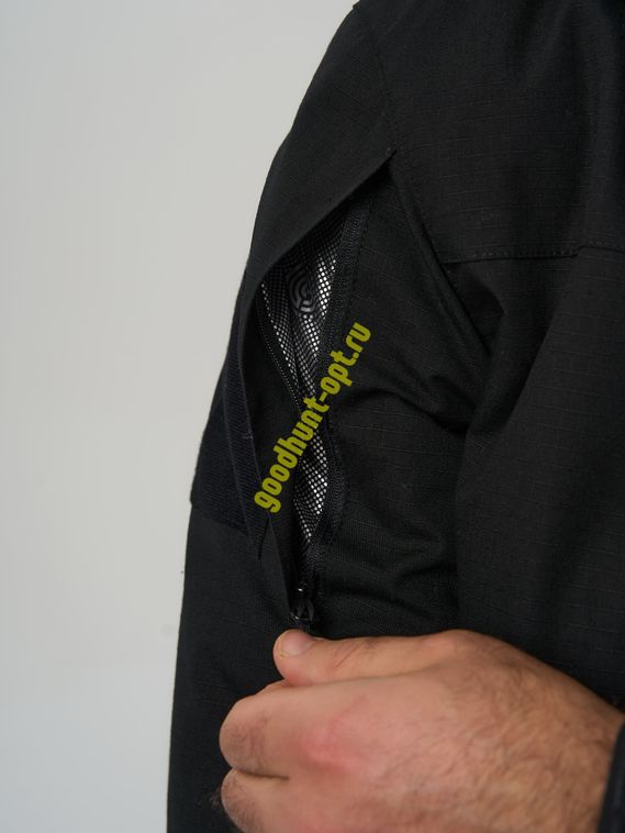 Тактическая зимняя куртка (Бушлат) с фольгой Черный