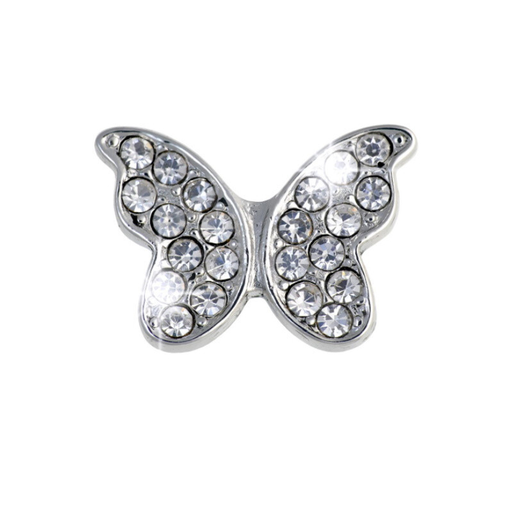 Медицинские серьги-гвоздики Butterfly Crystals Biojoux BJT979