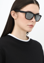 Спортивные очки 100% BLAKE - Soft Tact Fade Black / Havana - Black Mirror Lens