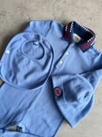 Комплект из хлопкового боди и шапочки с нагрудником Gucci, 74