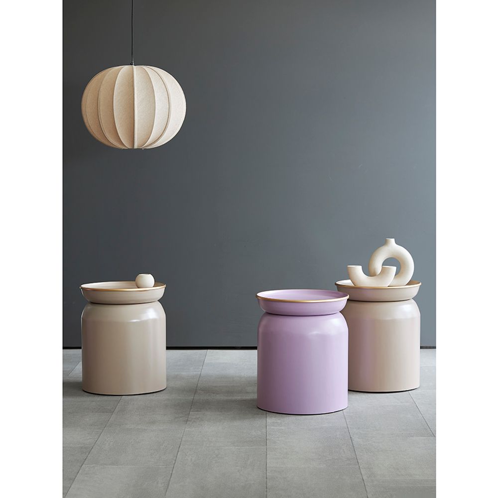 Столик журнальный Ingvild, Ø38 см, сиреневый