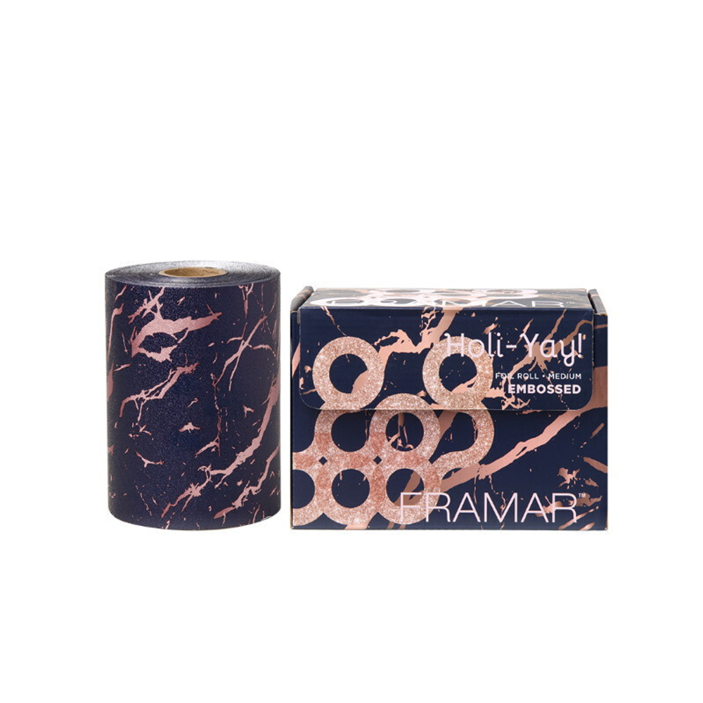 Фольга в рулоне с тиснением «Вдохновение праздника» Framar Holi-Yay (98 м)