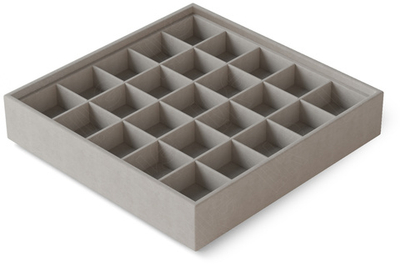 Планшет Гамма/2 серия/приподнятое дно/25 ячеек 09 (36х37 мм.)