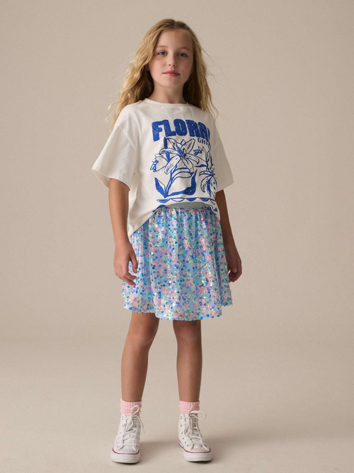 Юбка для девочки Next E61-295, Голубой