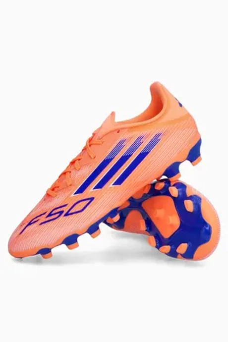 Бутсы adidas F50 League MG - оранжевый