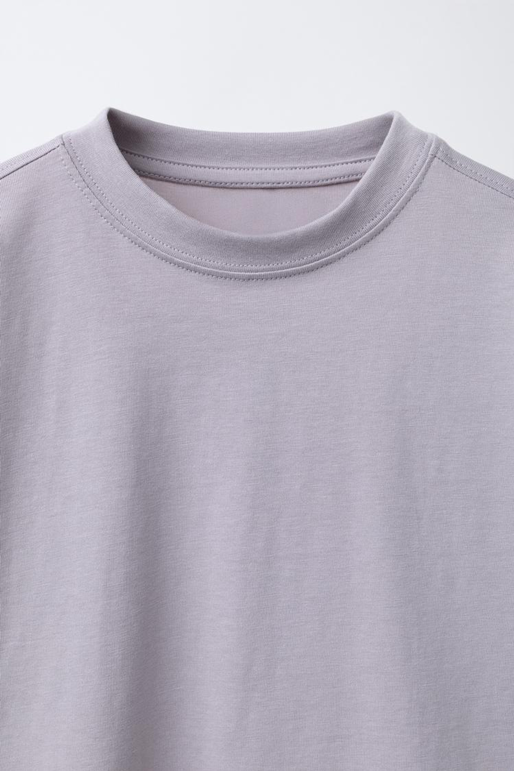 ZARA ЛОНГСЛИВ С ДВОЙНЫМИ РУКАВАМИ И НАДПИСЬЮ, СИРЕНЕВЫЙ