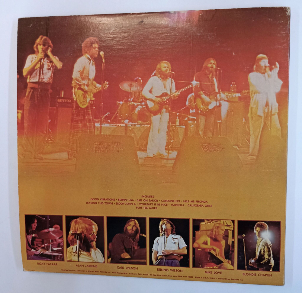 Винтажная виниловая пластинка LP The Beach Boys In Concert 2LP (USA 1973)