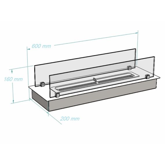 Биокамин Royal Thermo RTBFP-P600XS Modul купить в Москве и Московской области по низкой цене с доставкой по России — (4) Биокамин Royal Thermo RTBFP-P600XS Modul — (4)