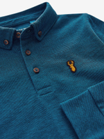 Поло с длинным рукавом для мальчика Next B06-646, Синий