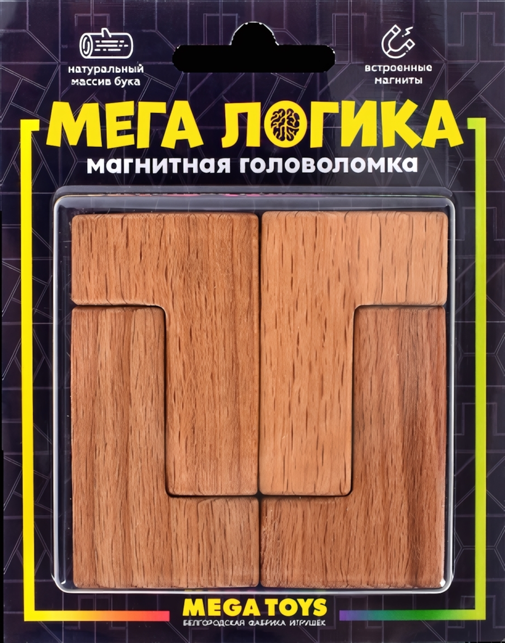 Магнитная головоломка по системе раннего развития Никитина 15963 (Лидер)