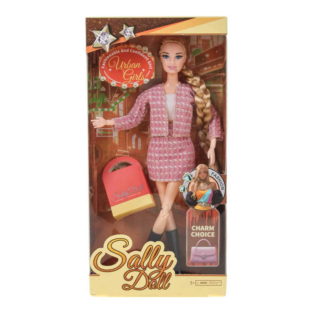 Кукла тип модель, с аксесс. в ассорт. коробка 2382-3