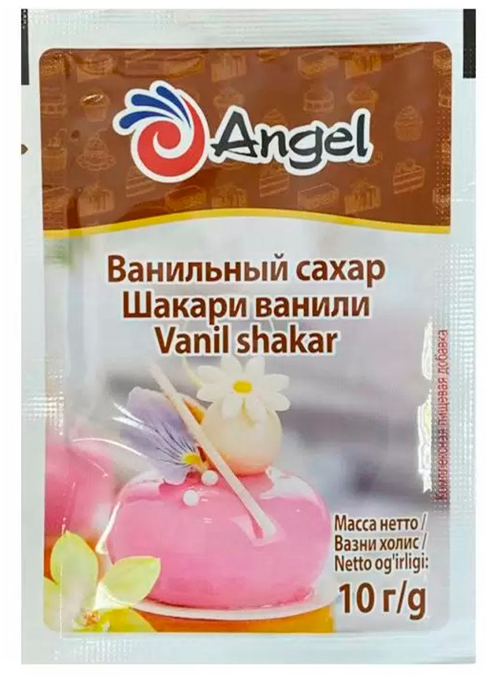 Сахар ванильный.ANGEL 10г4бл50шт