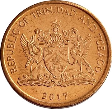 5 центов 2017 Тринидад и Тобаго