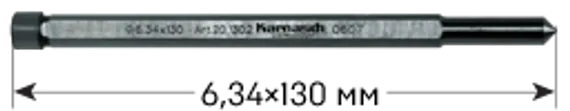 Корончатое сверло Karnasch 14х80 мм, HARD-LINE, Weldon 19, арт. 20.1650-014