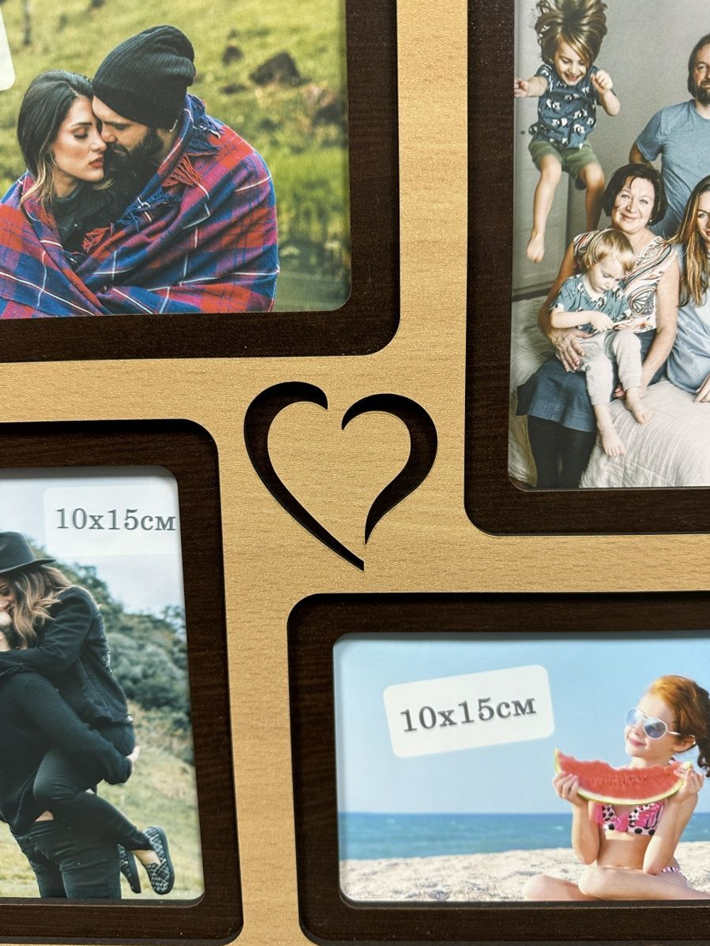 Фоторамка "LOVE" на 6 фото 10х15см