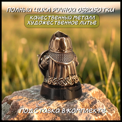 Темлячная бусина "Русич" для ножей , бронза