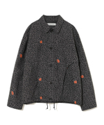 UNDERCOVER КУРТКА СЕРАЯ С ПРИНТОМ