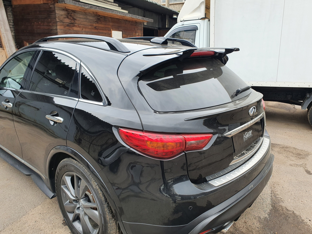 Спойлер багажника Vettel v2 Infiniti fx35 fx37 fx50 fx30d qx70d