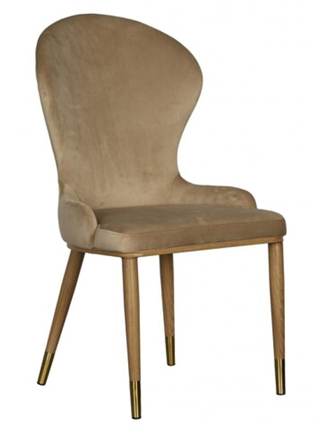 Стул обеденный Ist Casa Констанция, бежевый, орех