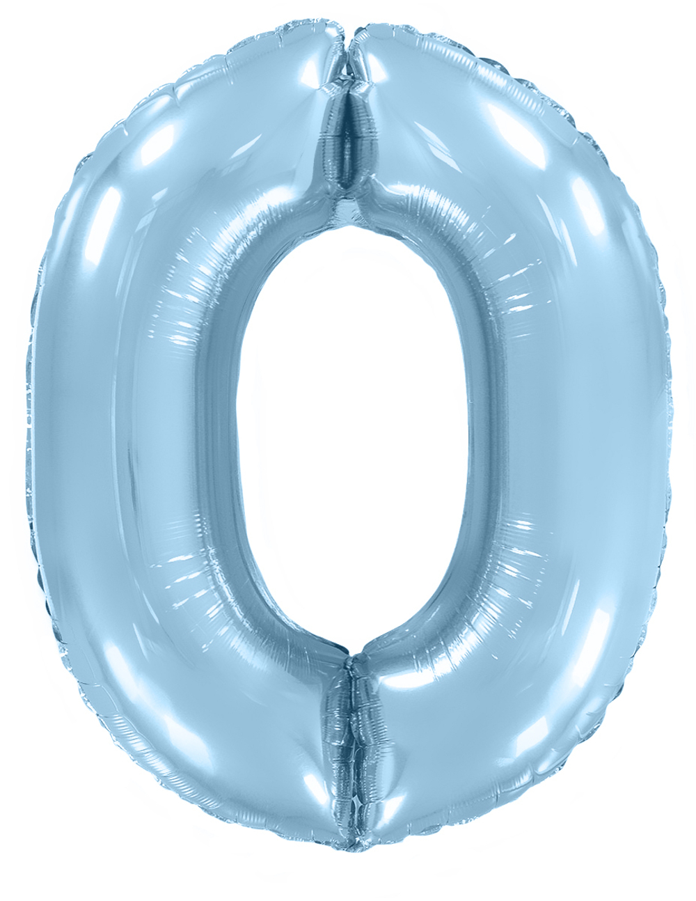 Шар Цифра Голубая