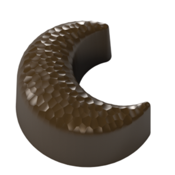 923 | Форма для шоколадных конфет &quot;Полумесяц&quot; (275*175 мм)