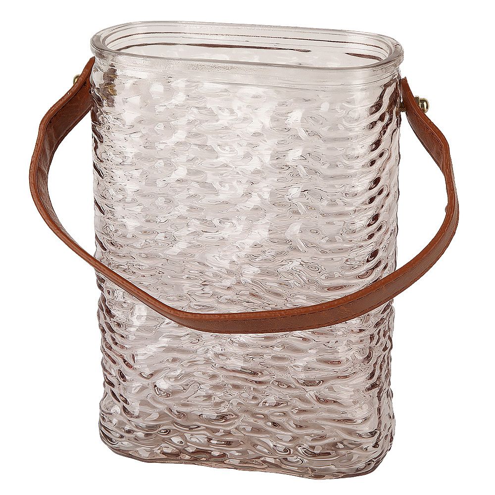 Ваза "Сумочка" h=17,5см, v=1200мл (стекло) (индивидуальная упаковка)