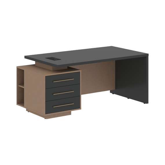 Стол руководителя с тумбой VCT 1890(L)  1800х900х750 VELION