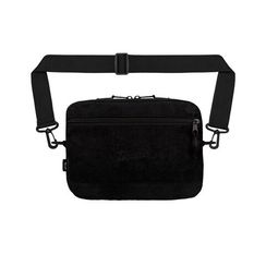 Сумка через плечо ТАЙНА L POST VNTG вельвет черный