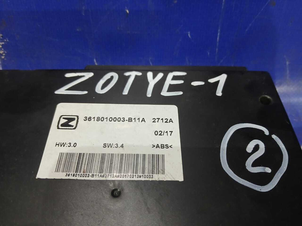 Блок управления ZOTYE T600 2017